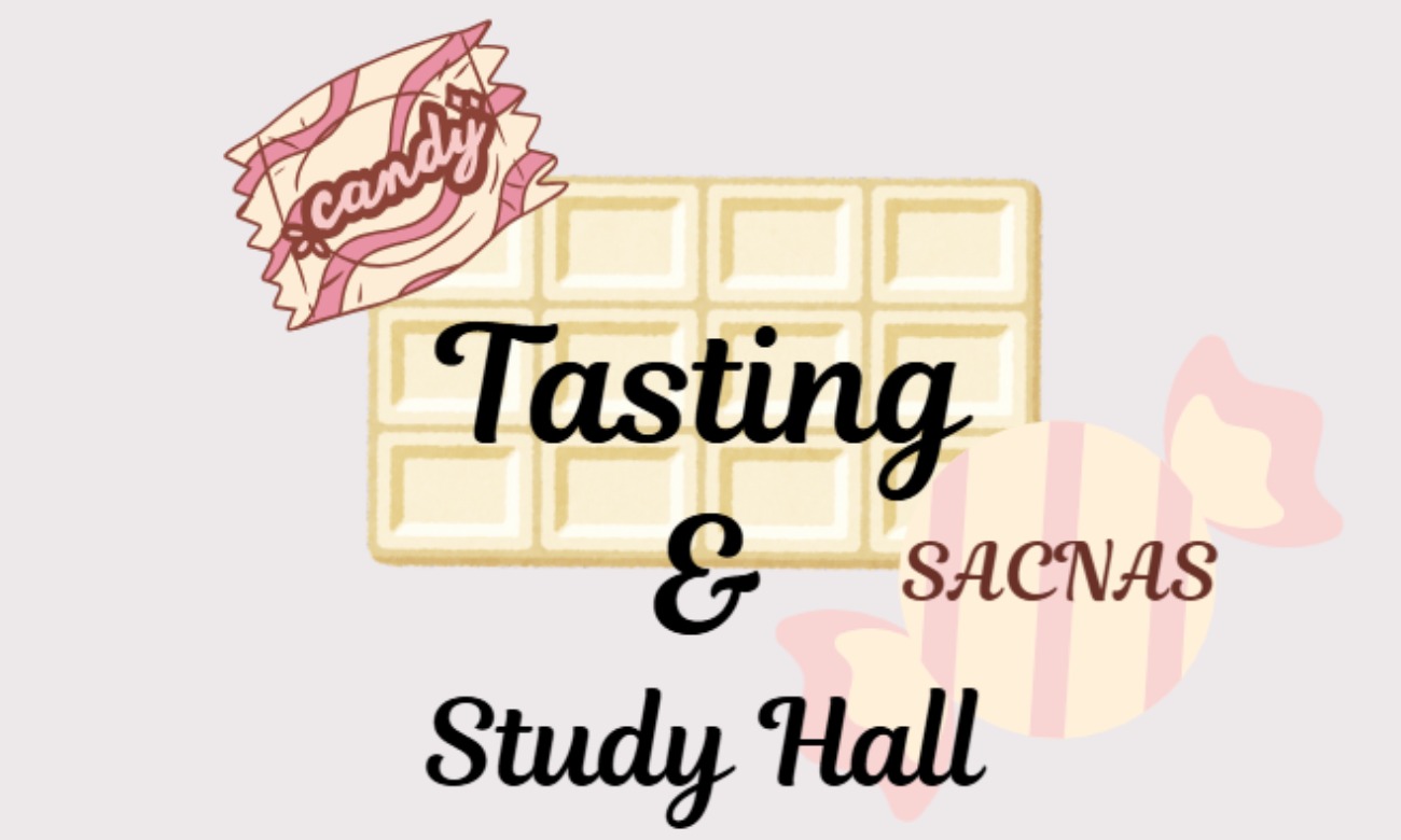 SACNAS Sack Tasting/Study Hall illustration