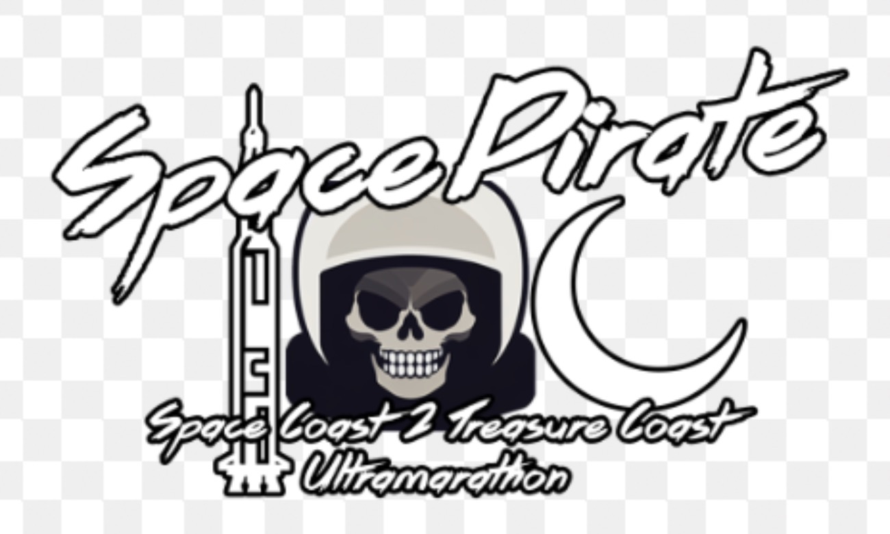 SPACE PIRATE 100 ultramarathon  illustration