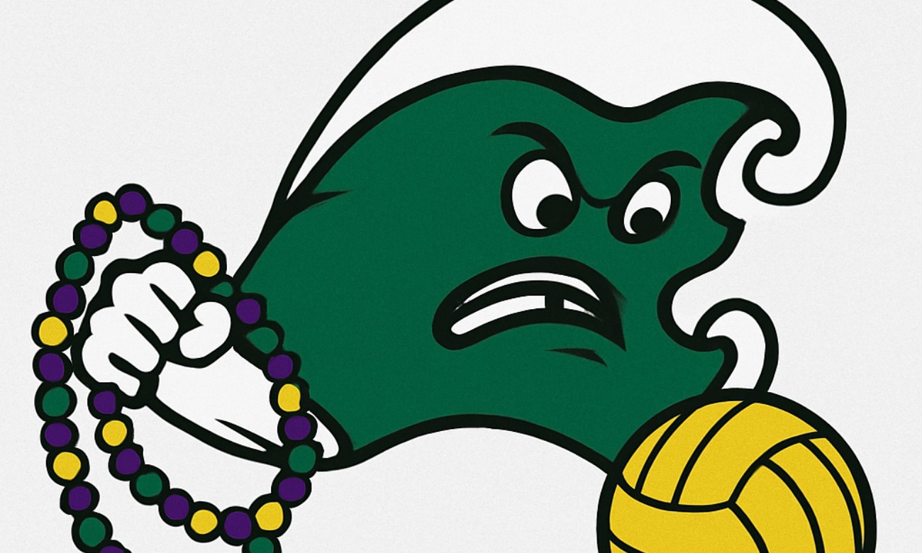 Mardi Gras Water Polo Tournament illustration