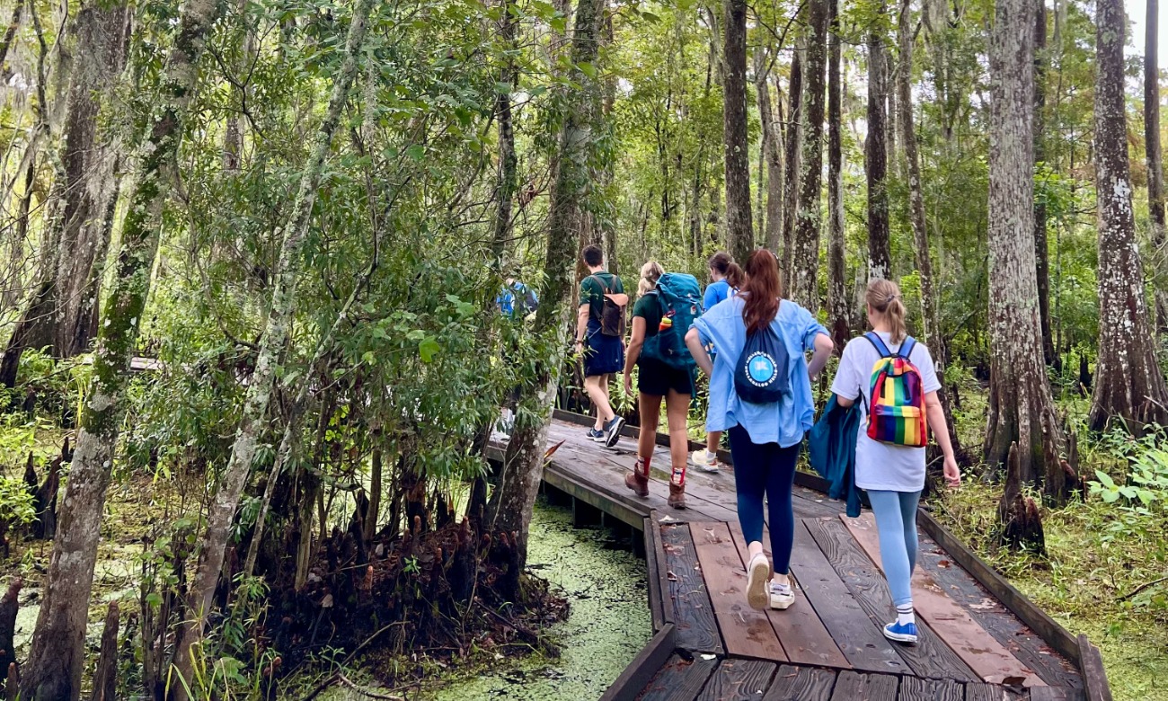 Jean Lafitte Day Hike illustration