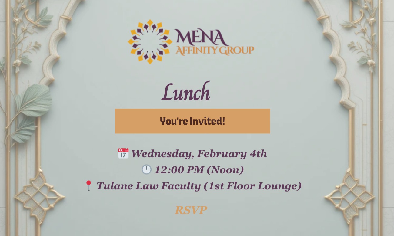 MENA Affinity Group Lunch! illustration