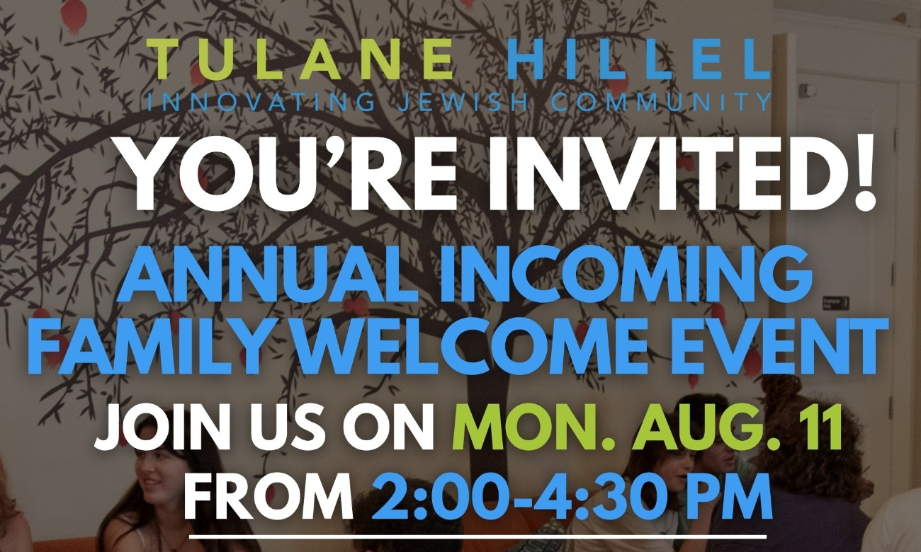 Incoming Family Welcome Event illustration