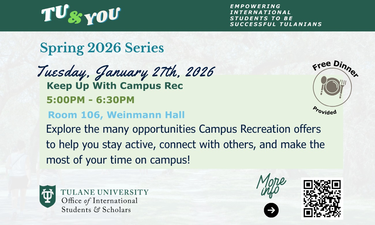 TU & You - Keep Up With Campus Rec illustration