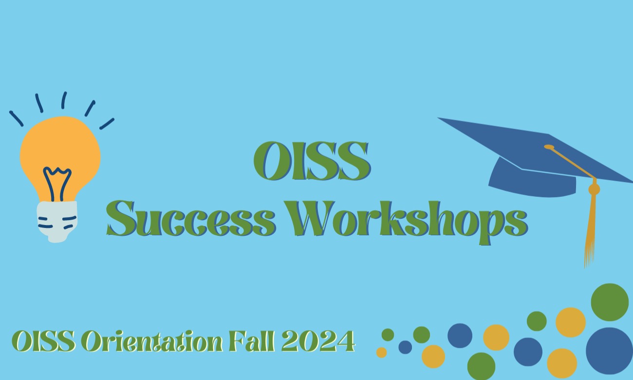 OISS Orientation: Success Workshops illustration