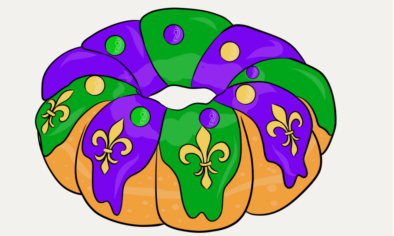 Krewe de Newcomb illustration