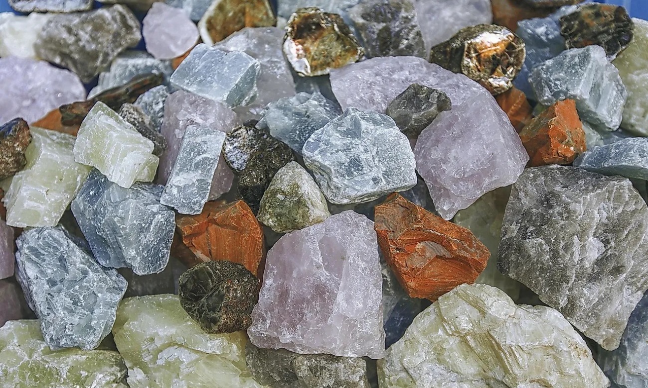 Rock, Mineral, and Fossil sale at Tulane Earth Day Festival illustration