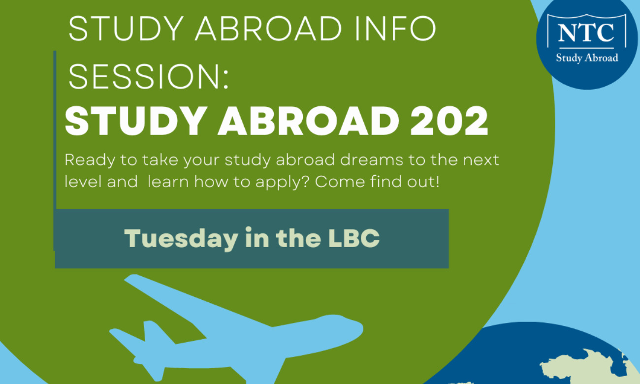 Study Abroad Weekly Info Session: 202 -- How to Study Abroad illustration