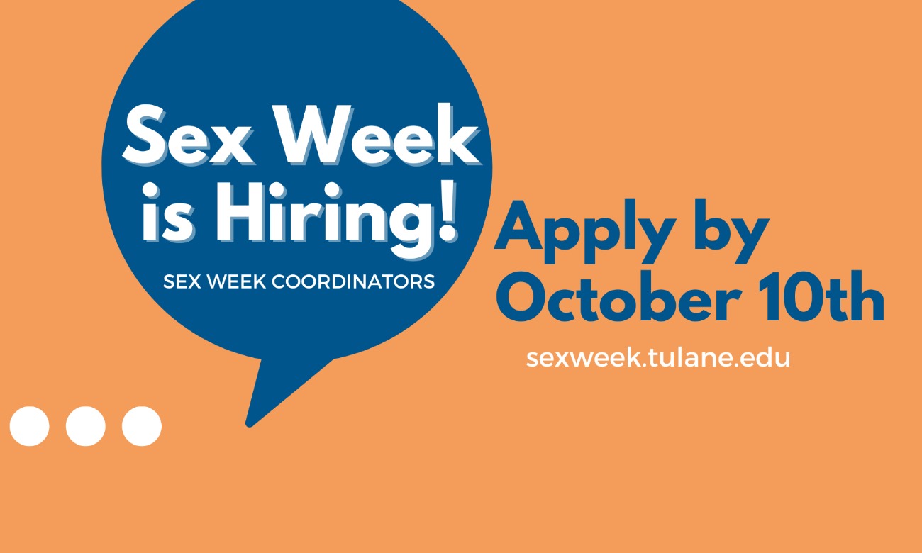 Sex Week Coordinator Application  illustration