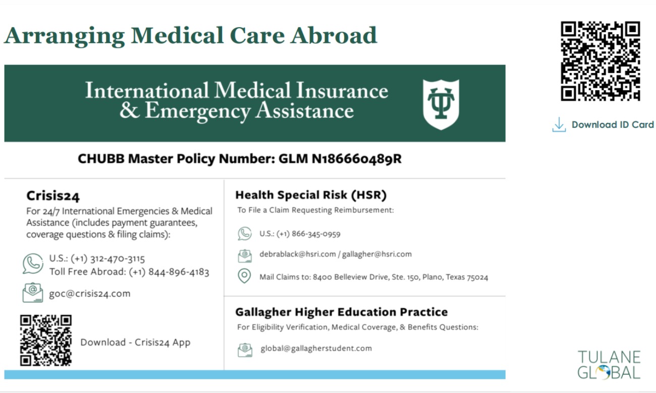 Information Session: TU International Travel Health & Safety illustration