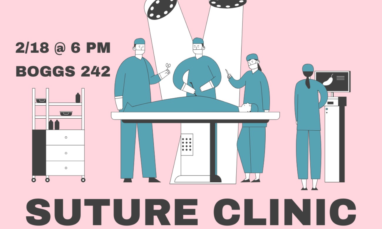 MAPS x SGU School of Medicine: Suture Clinic illustration