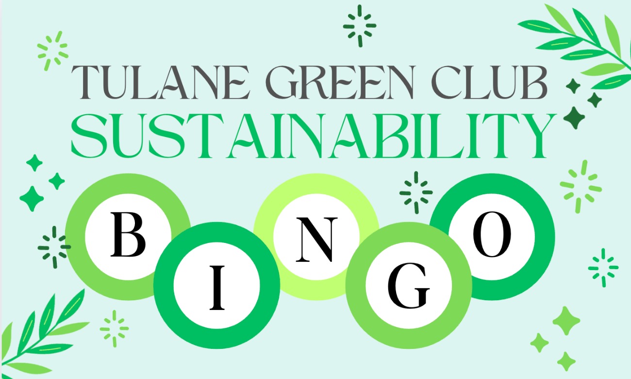Green Club Sustainability Bingo illustration