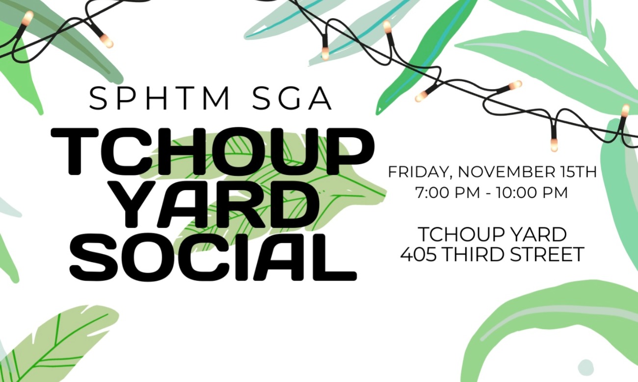 SPHTM SGA Tchoup Yard Social illustration