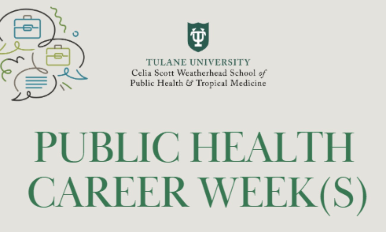 Tulane Public Health and Health Administration Virtual Career Fair illustration