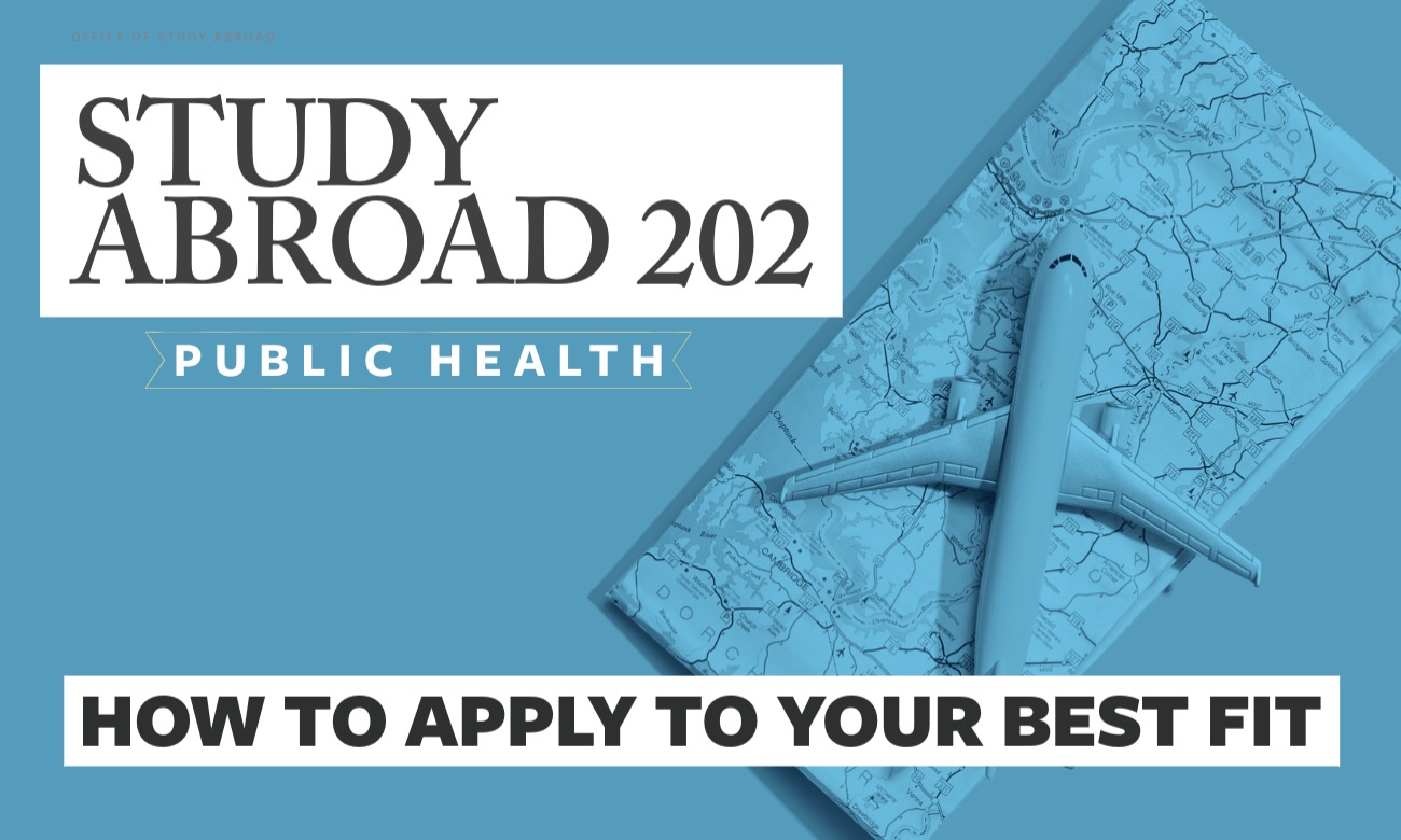 Study Abroad 202: How to Study Abroad for Public Health illustration