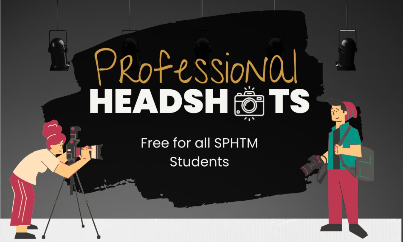 SPHTM Professional Headshots illustration
