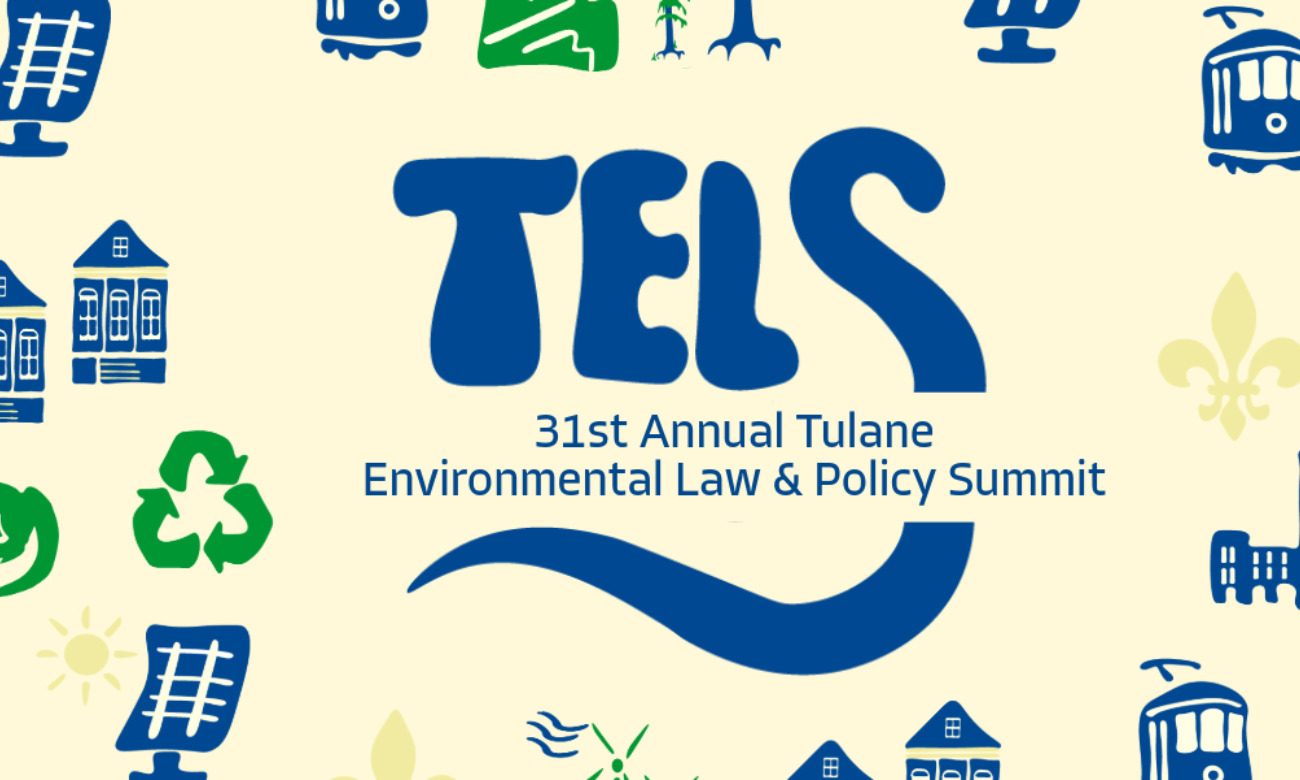 31st Annual Tulane Environmental Law & Policy Summit Volunteering  illustration