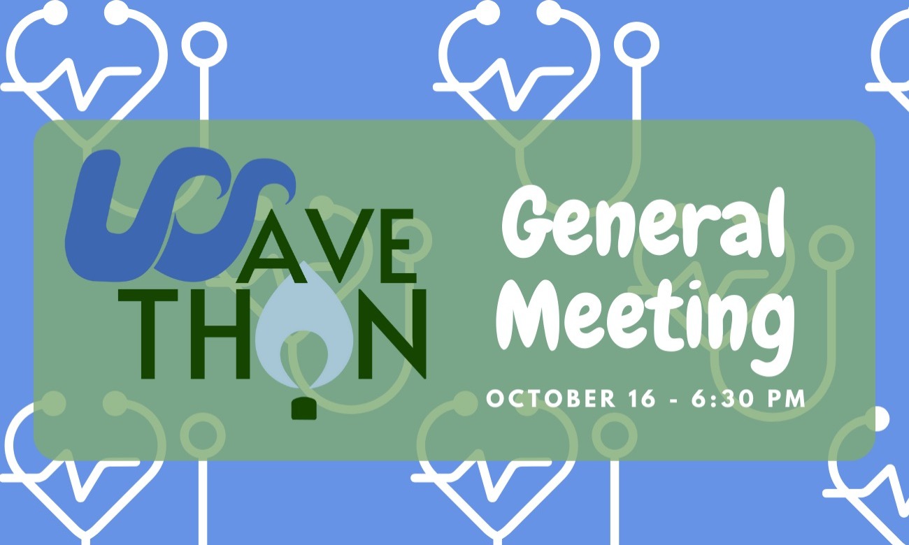 Tulane University Dance Marathon (WAVEthon) Full Body Meeting illustration