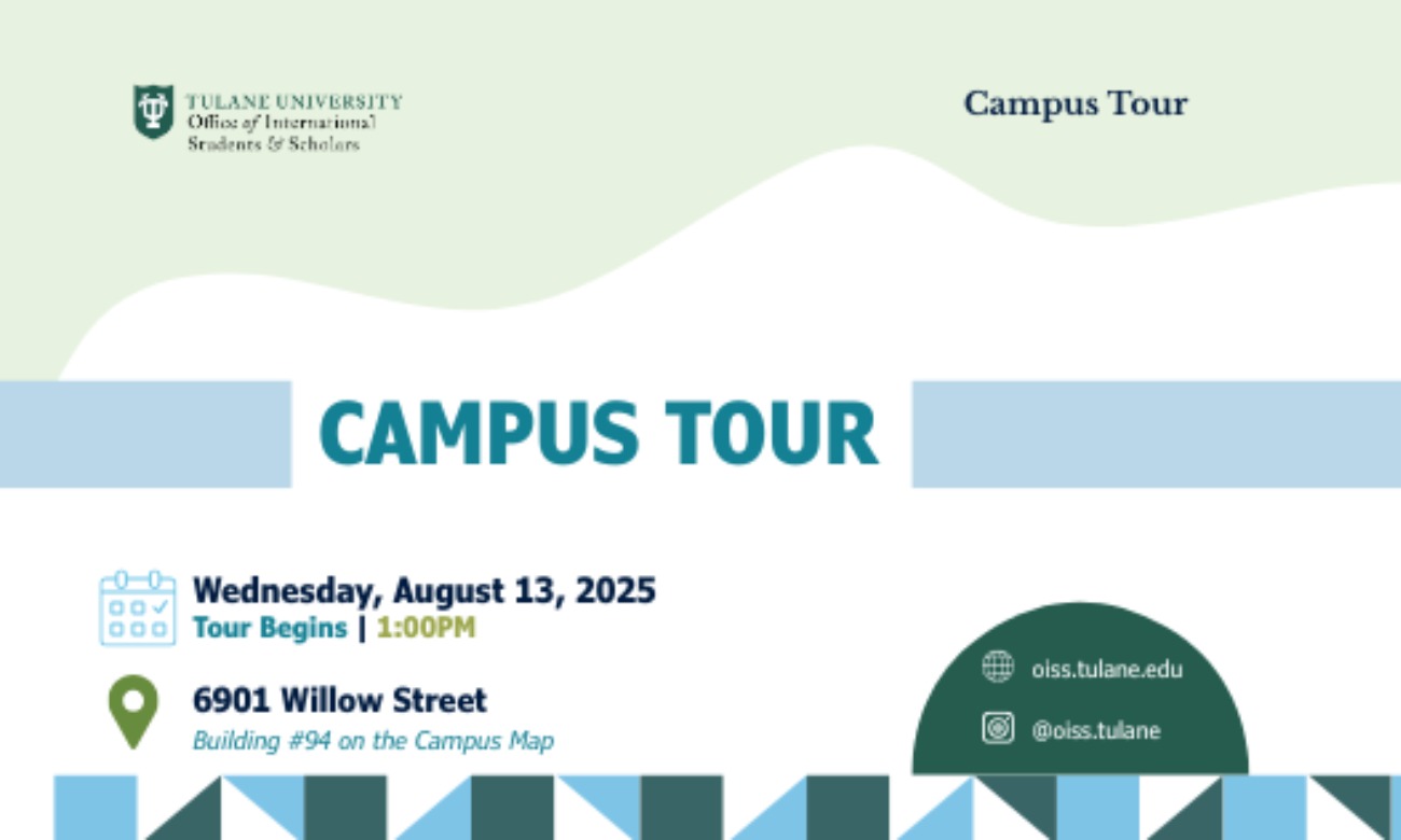 OISS Campus Tour illustration
