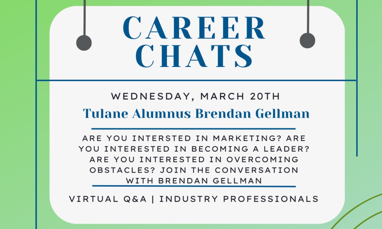 Career Chat: Marketing Executive and Tulane Alumnus Brendan Gellman illustration