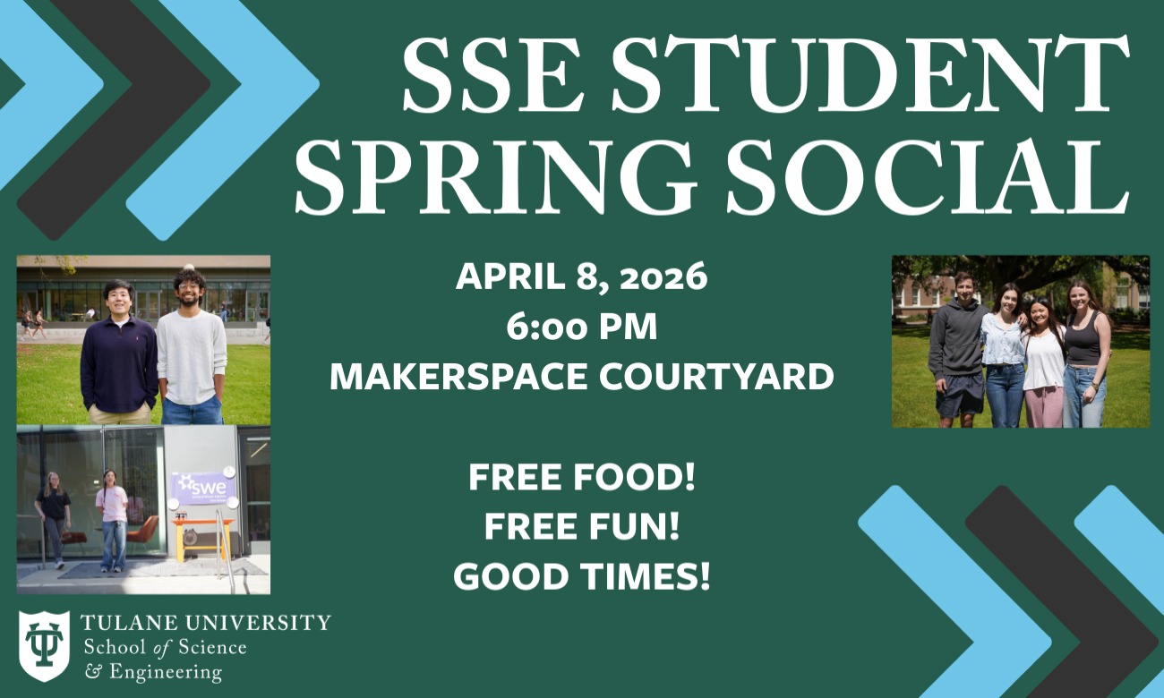 SSE Student Spring Social illustration