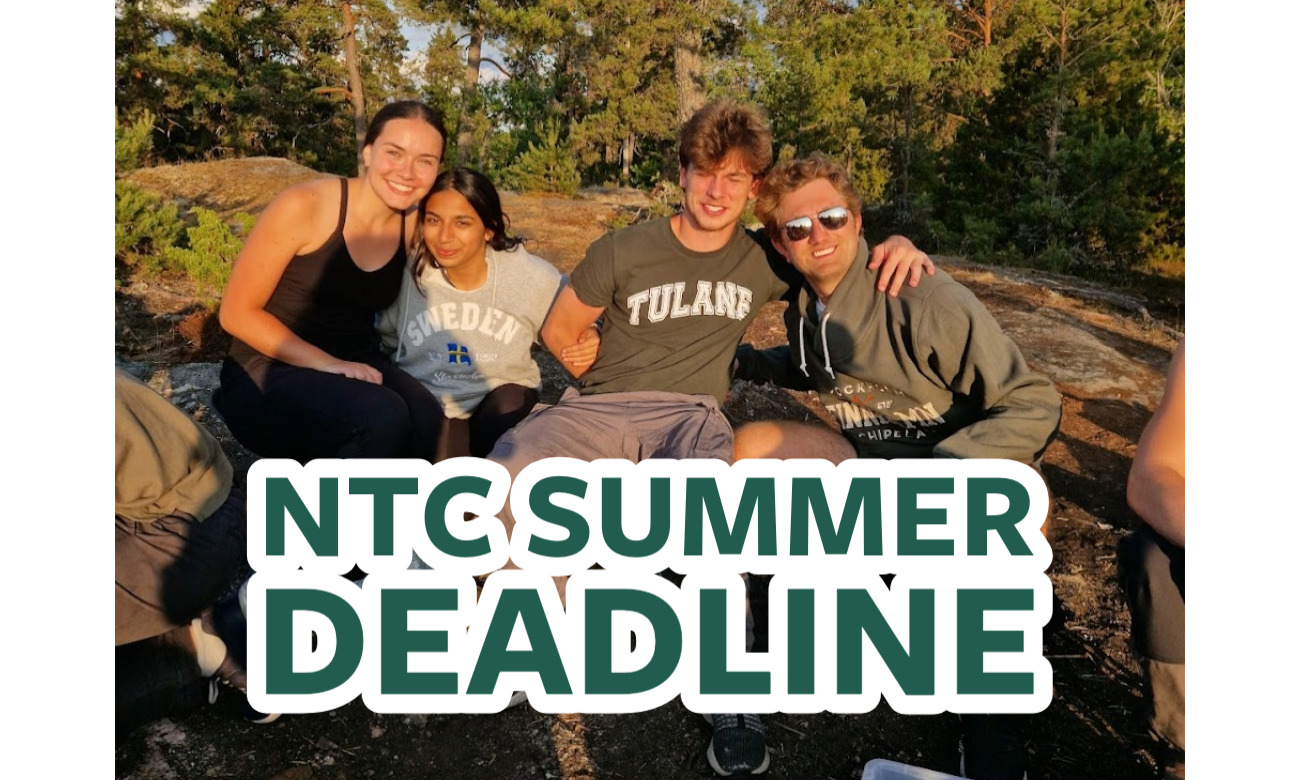 NTC Summer Study Abroad Deadline illustration