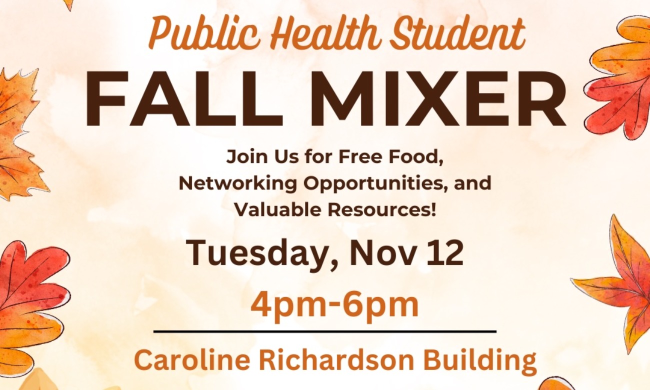 Public Health Student Fall Mixer  illustration