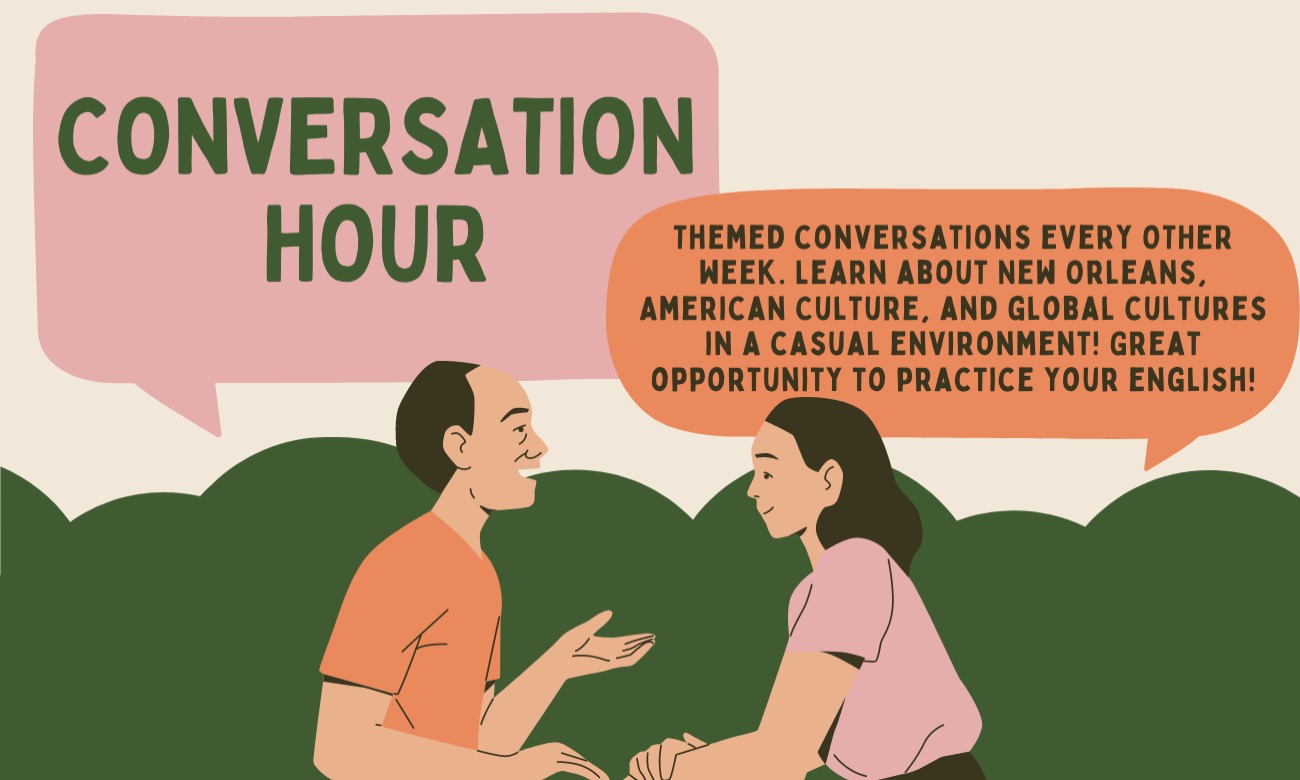 Conversation Hour: Family Celebrations illustration