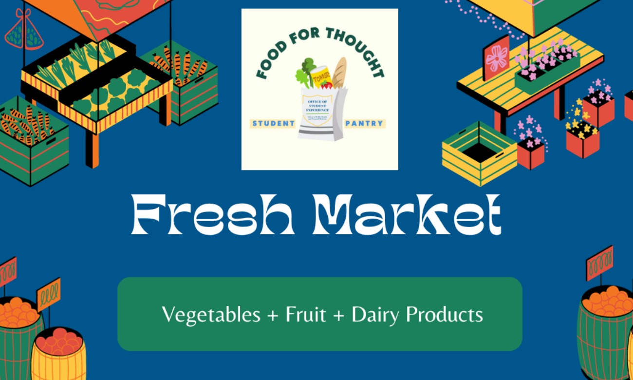 Food For Thought Student Pantry Fresh Market  illustration