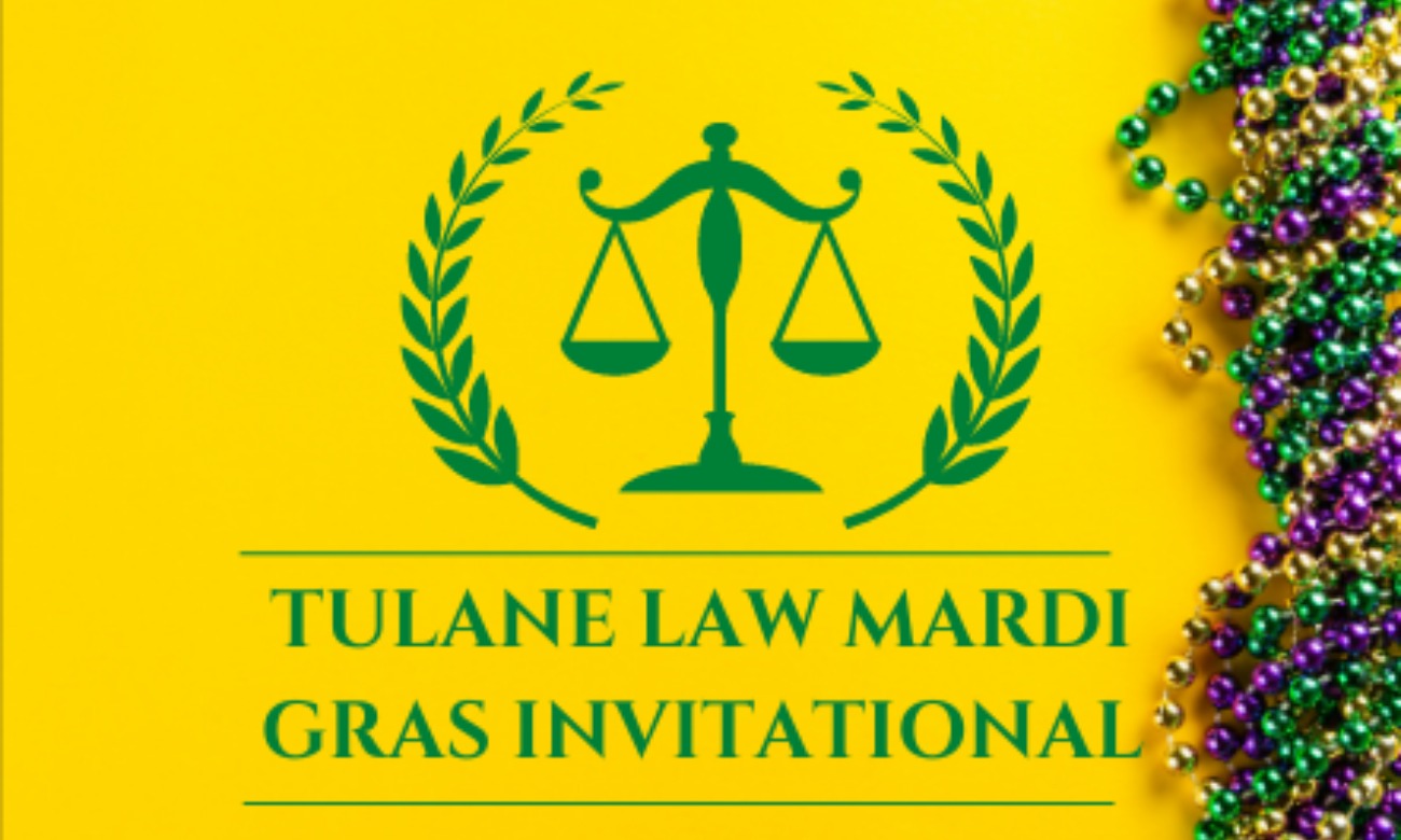 Mardi Gras Moot Court Invitational Welcome Reception illustration