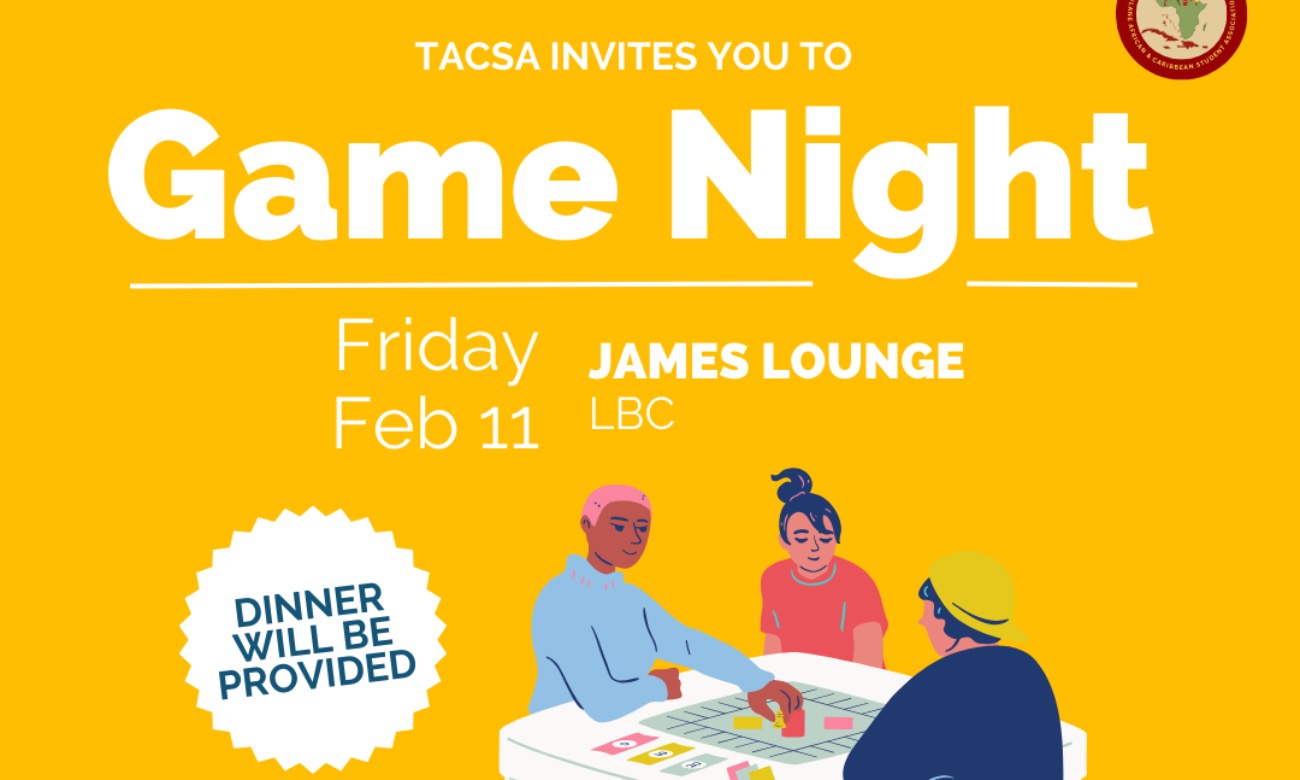 General Body Meeting: Game Night! illustration