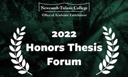 honors thesis tulane
