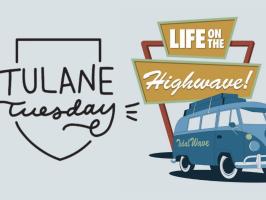 Tulane Tuesday | Tidal Wave Homecoming Giveaway illustration