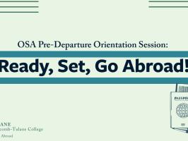 Study Abroad Predeparture Conference: Ready, Set, Go Abroad illustration