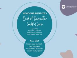 End of Semester Self-Care Event  illustration