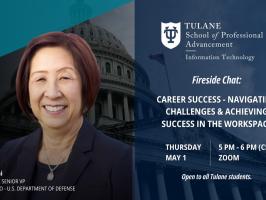 Career Success Virtual Fireside Chat illustration