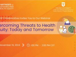 Overcoming Threats to Health Equity: Today and Tomorrow illustration