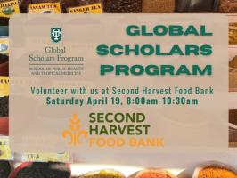 Global Scholars Program Service Event - Second Harvest illustration