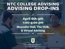 Advising Drop-Ins with NTC College Advising illustration