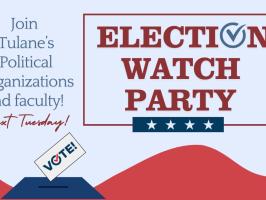 Election Night Watch Party  illustration