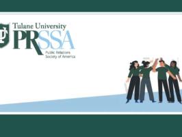 TU PRSSA King Cake & PR  illustration