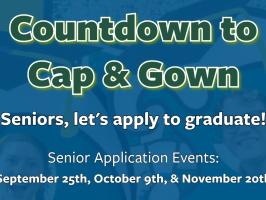 Seniors, Apply to Graduate! illustration