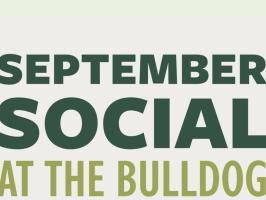 September Social at The Bulldog  illustration