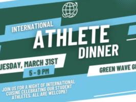 International Athlete Night illustration