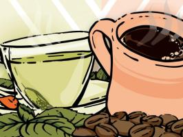 Afternoon Coffee and Tea hosted by Chi Alpha illustration
