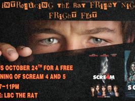 Friday Night Fright Fest | Scream 4 (2011) & Scream 5 (2022) illustration