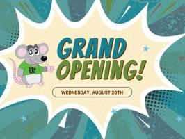 The Rat Grand Opening | Pizza illustration