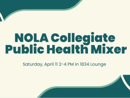 NOLA Collegiate Public Health Student Mixer illustration