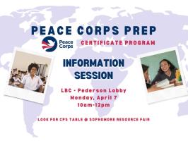 Peace Corps Prep Information Session illustration