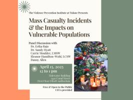 Mass Casualty Incidents and the Impacts on Vulnerable Populations illustration