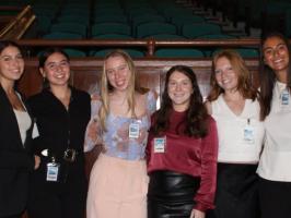 Delta Sigma Pi Spring Recruitment illustration